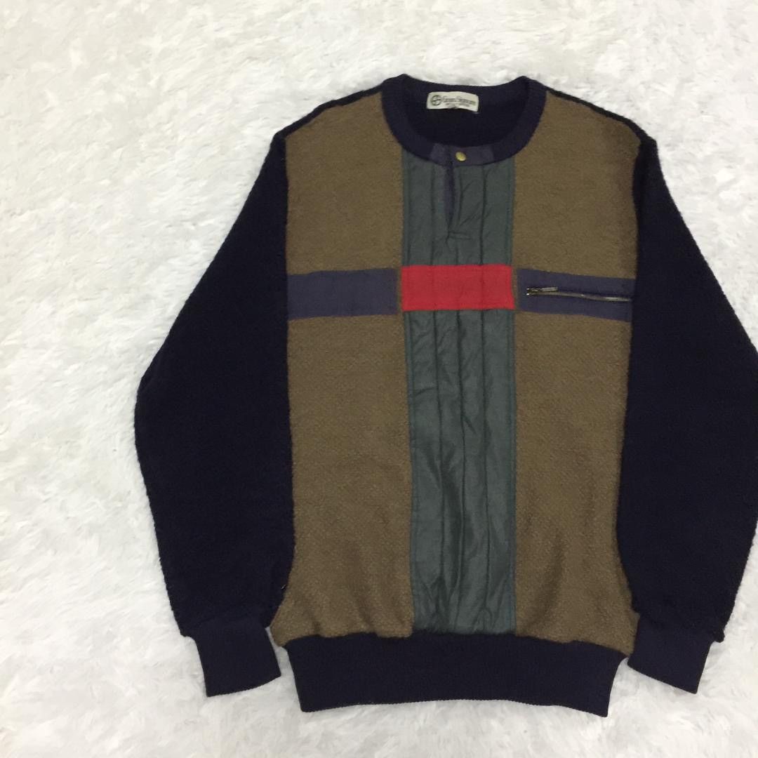 Japanese Brand Vintage Gran signore Multicolour inspired coogi Size US M / EU 48-50 / 2 - 3 Thumbnail