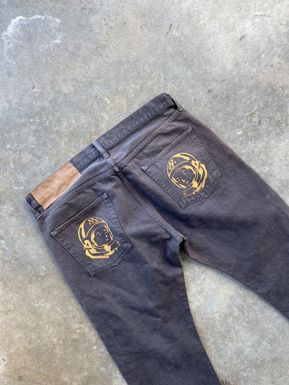 Billionaire Boys Club Billionaire Boys Club Astronaut Head Denim Jeans Large 🧊❄️🥣 Size US 34 / EU 50 - 2 Thumbnail