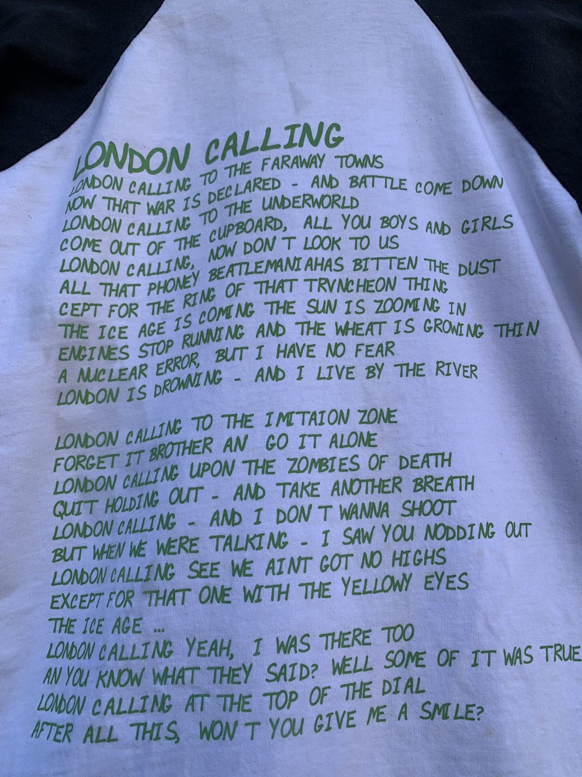 Band Tees × Seditionaries × Vintage Vintage The Clash Punk London Callings Bootleg Tshirt Size US XS / EU 42 / 0 - 8 Thumbnail