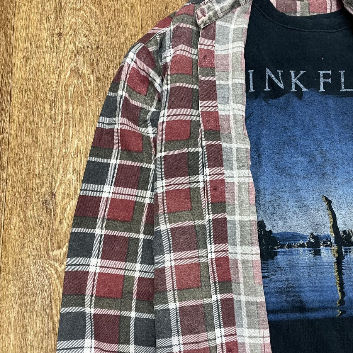 Vintage Vintage 90s Plaid Shirt Workwear Grunge Oversized Faded XXL Size US XXL / EU 58 / 5 - 5 Thumbnail