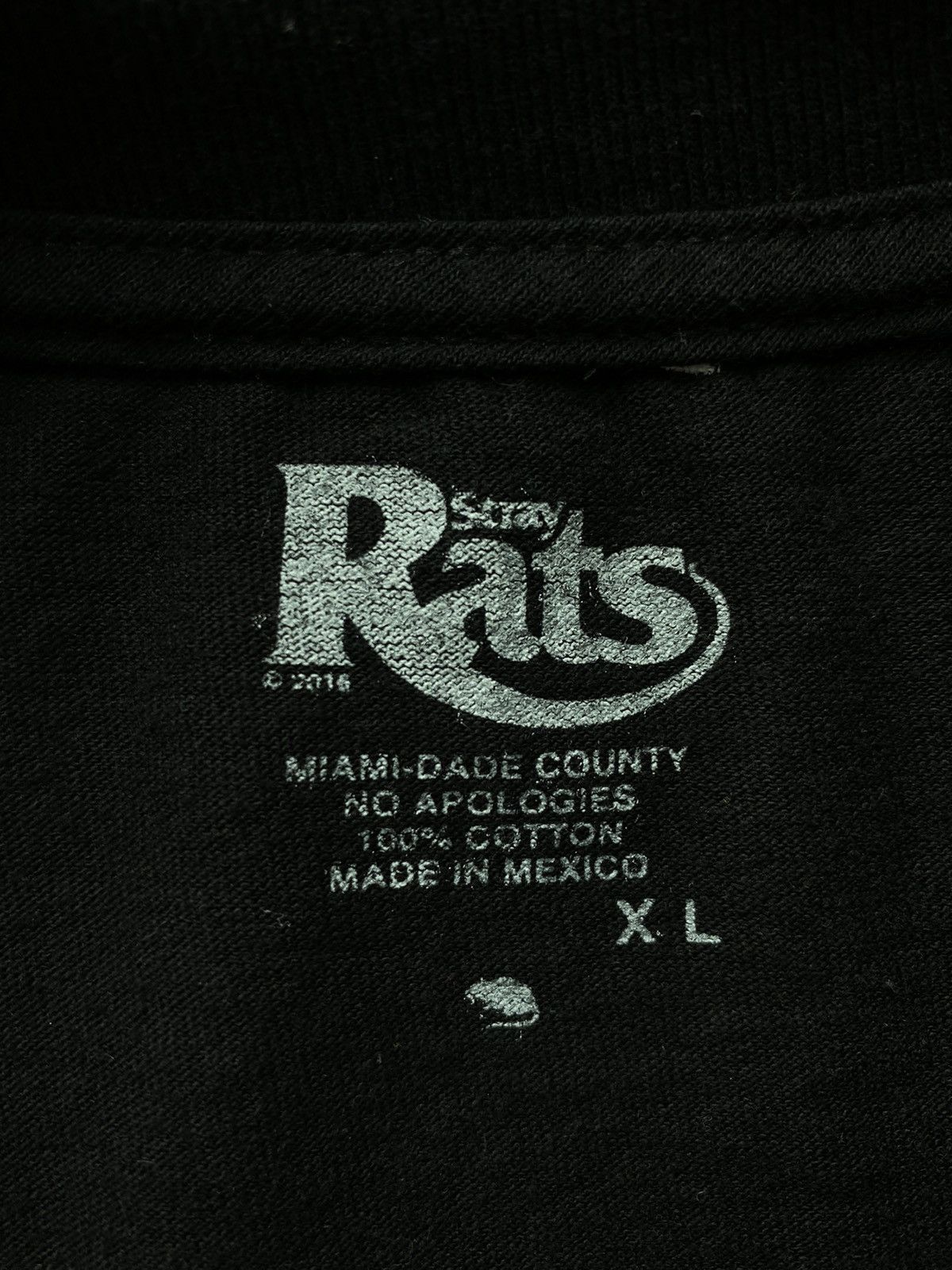 Stray Rats Stray Rats Digital Lips Logo Tee Black XL 🧊🥣❄️ SR Miami Size US XL / EU 56 / 4 - 2 Thumbnail