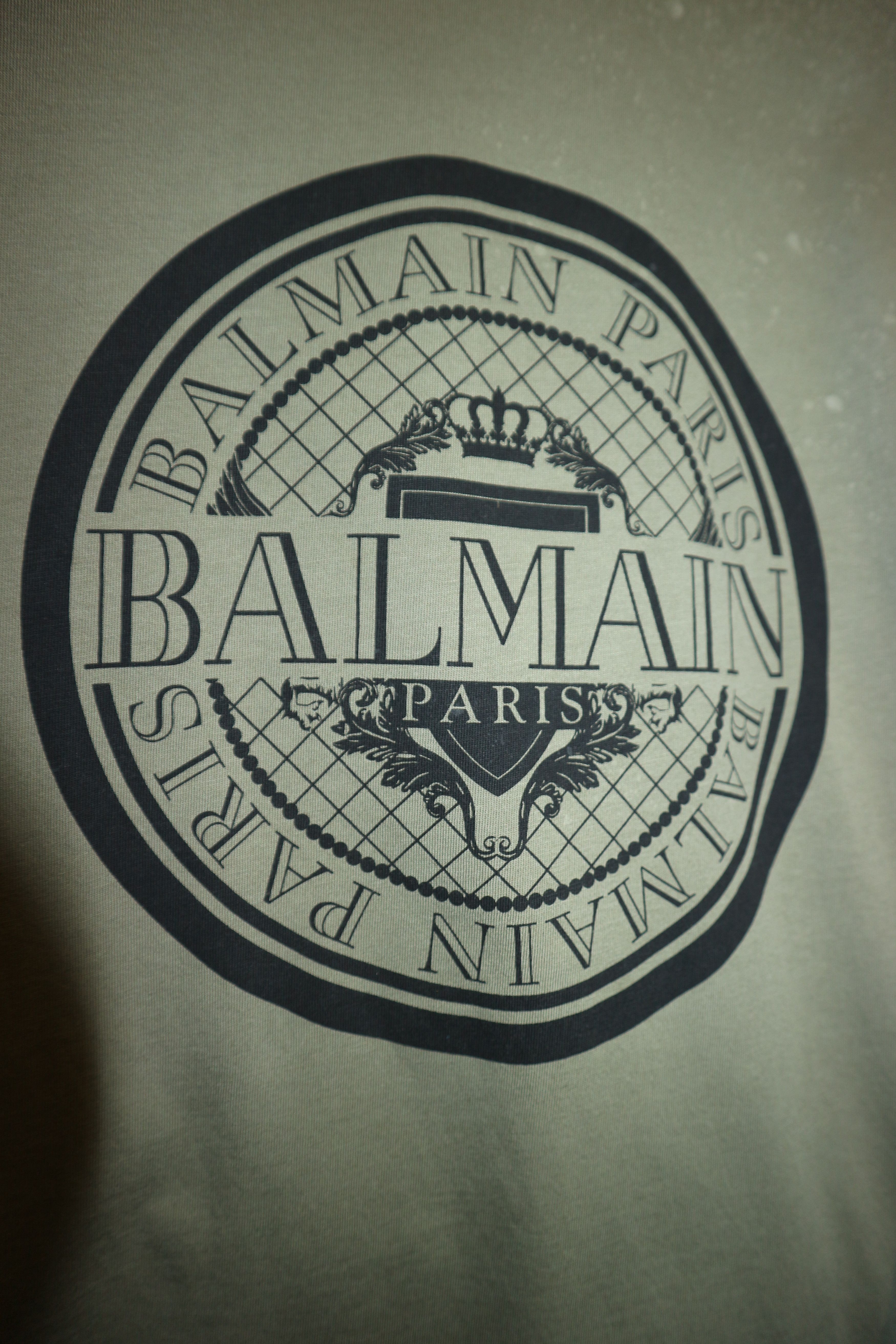 Balmain distressed logo print t-shirt Size US XS / EU 42 / 0 - 8 Thumbnail