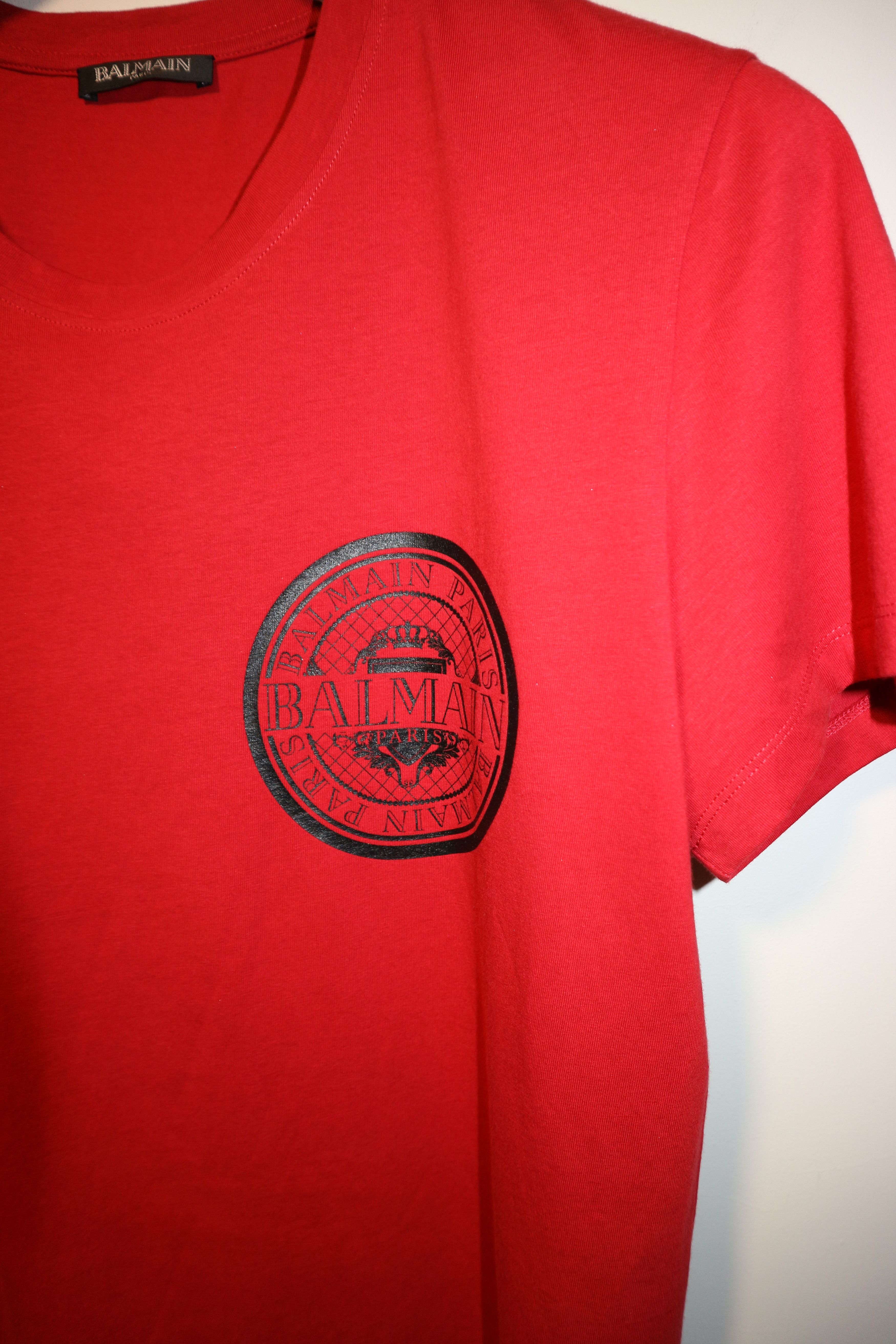 Balmain logo print t-shirt Size US L / EU 52-54 / 3 - 2 Thumbnail