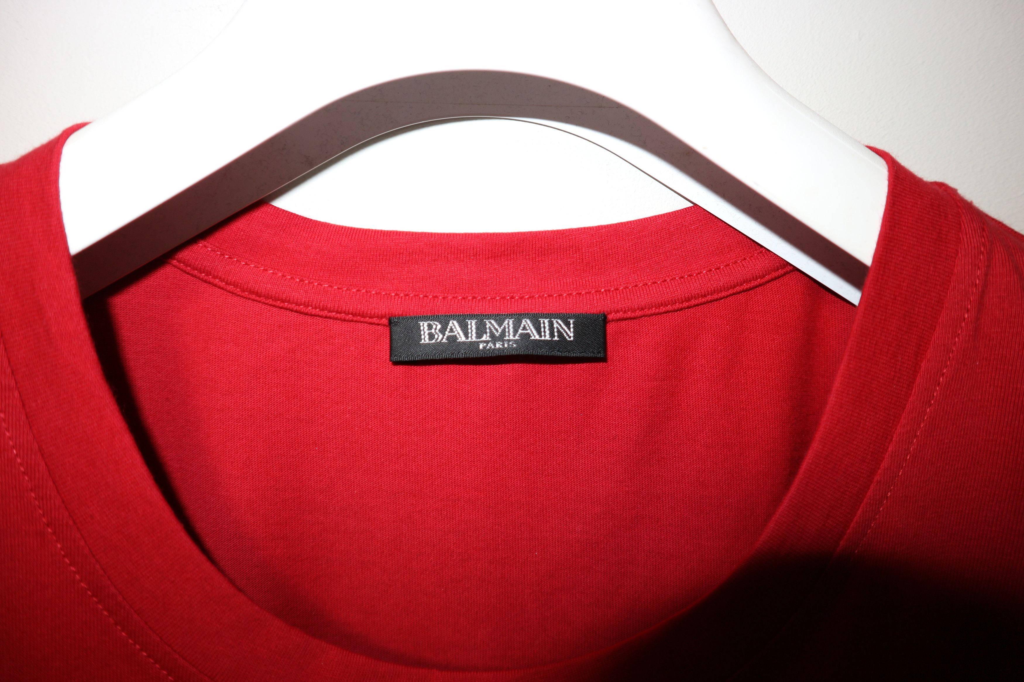Balmain logo print t-shirt Size US L / EU 52-54 / 3 - 3 Thumbnail