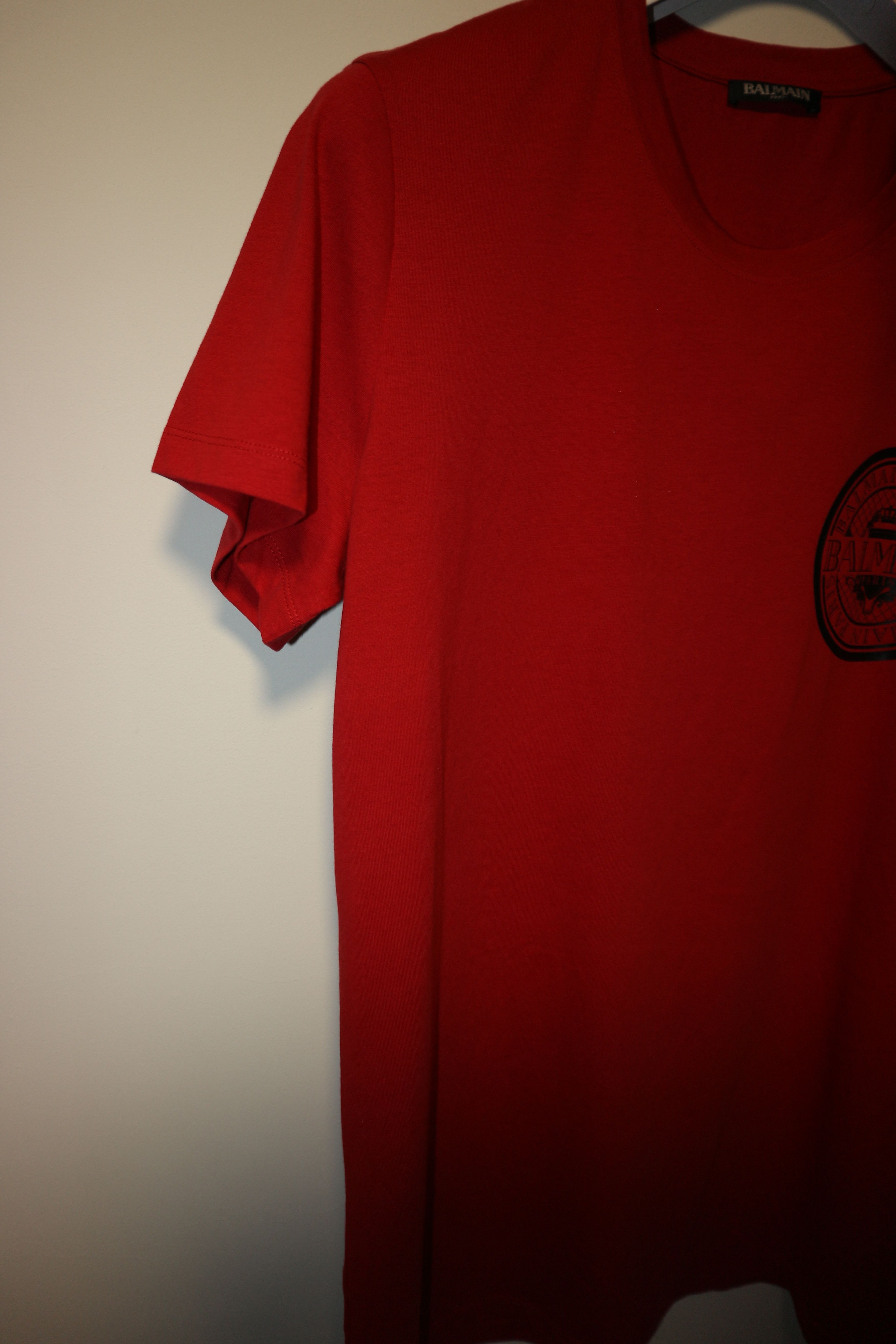 Balmain logo print t-shirt Size US L / EU 52-54 / 3 - 4 Thumbnail