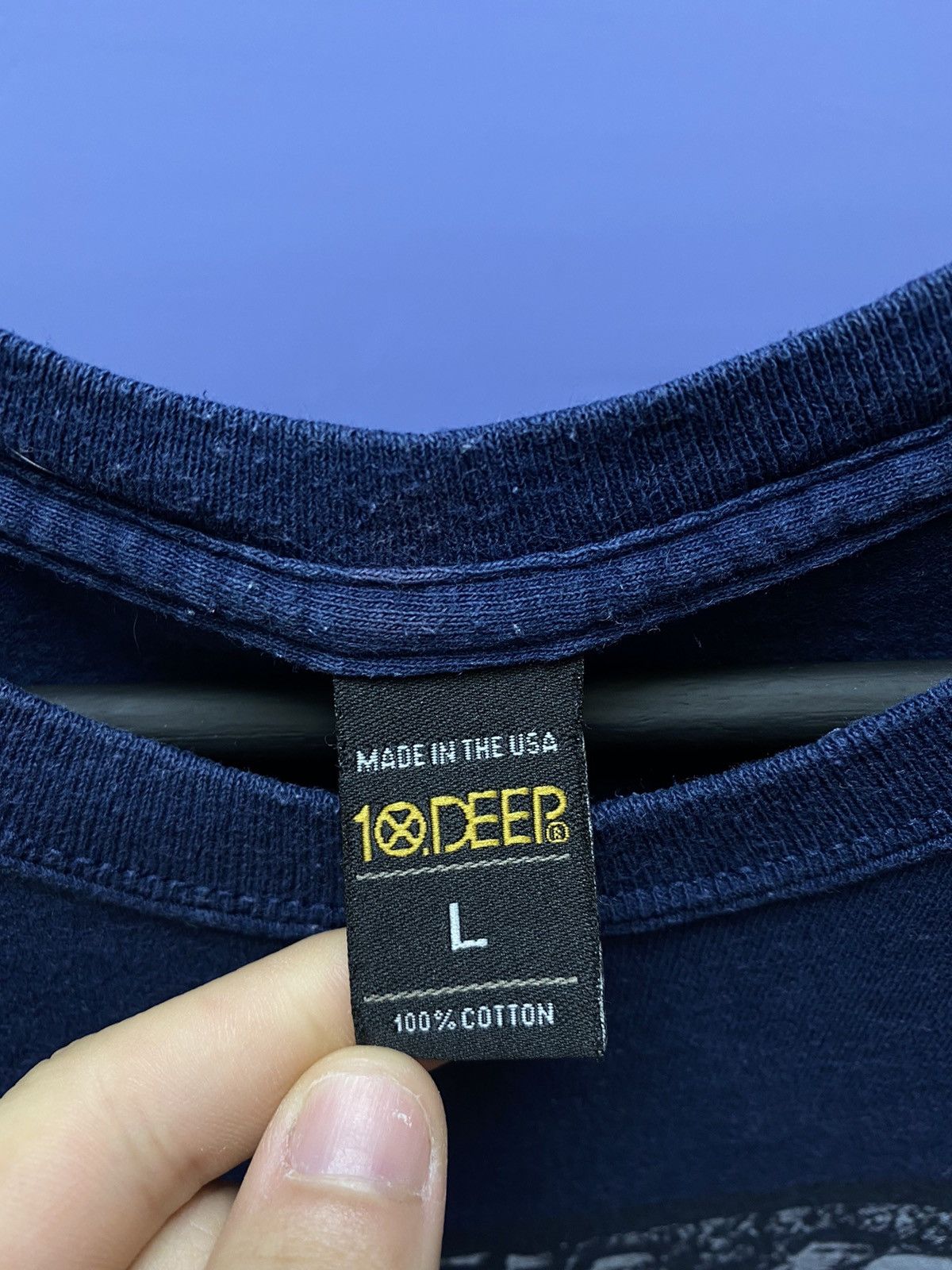 10 Deep 10 Deep Yakuza T Shirt Japan Men’s L Blue Made in USA Hype Size US L / EU 52-54 / 3 - 8 Thumbnail