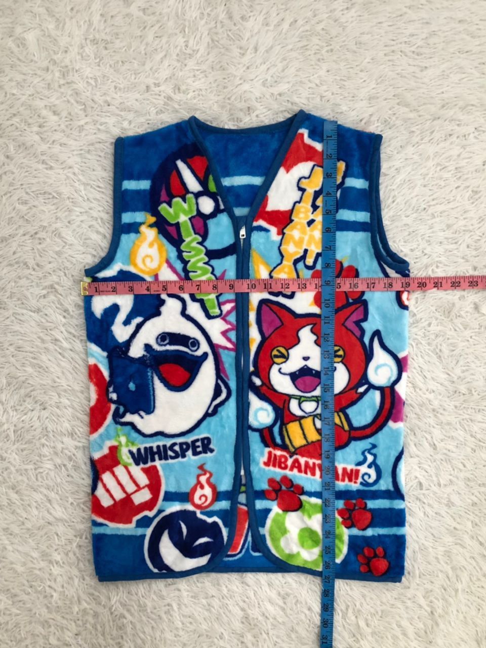 Anime Yokai watch fleece vest Size US S / EU 44-46 / 1 - 4 Thumbnail
