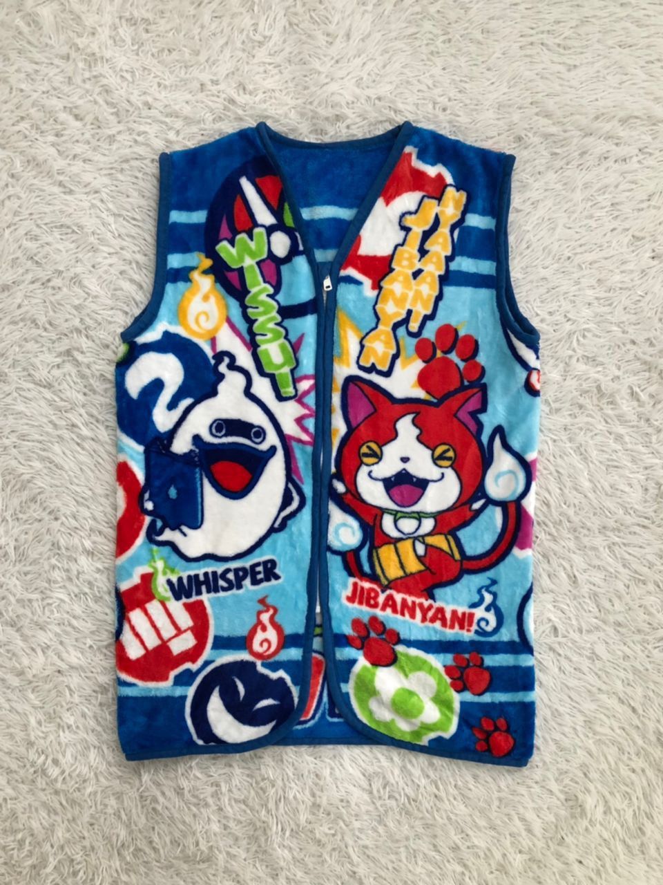 Anime Yokai watch fleece vest Size US S / EU 44-46 / 1 - 8 Thumbnail