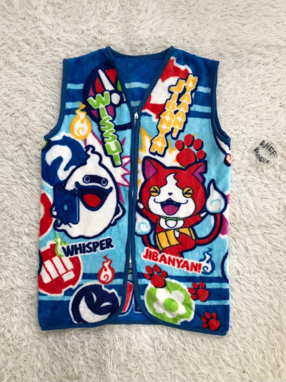 Anime Yokai watch fleece vest Size US S / EU 44-46 / 1 - 1 Thumbnail