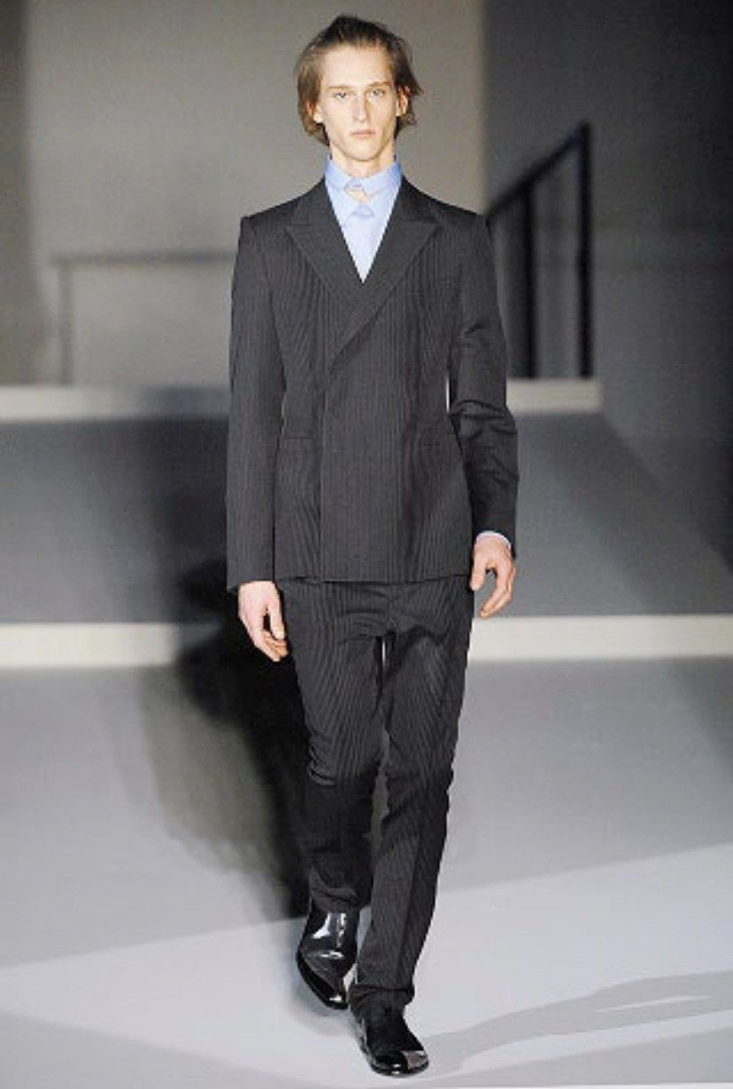 Prada Fall 08 Runway Stripes Trousers Size US 30 / EU 46 - 1 Thumbnail