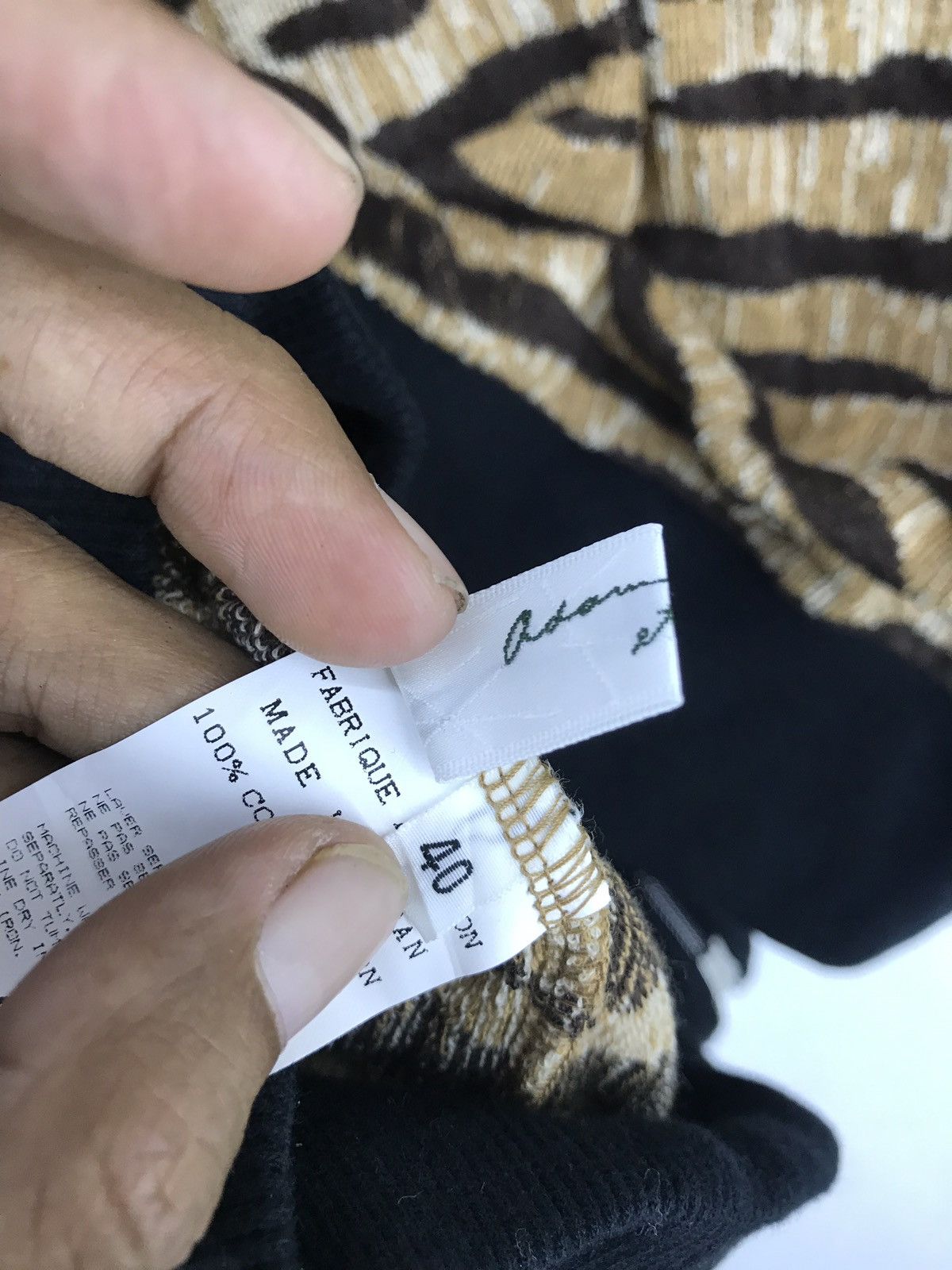 ADAM ET ROPE Adam et rope tiger strike towel made in japan Size US S / EU 44-46 / 1 - 6 Thumbnail