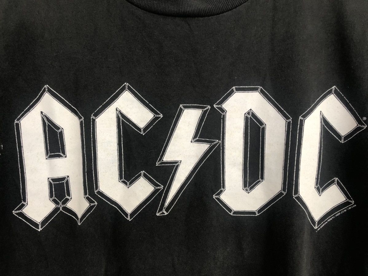 AC/DC × Band Tees × Vintage FT 17 Vintage 90s ACDC 1996 world tour Size US L / EU 52-54 / 3 - 2 Thumbnail