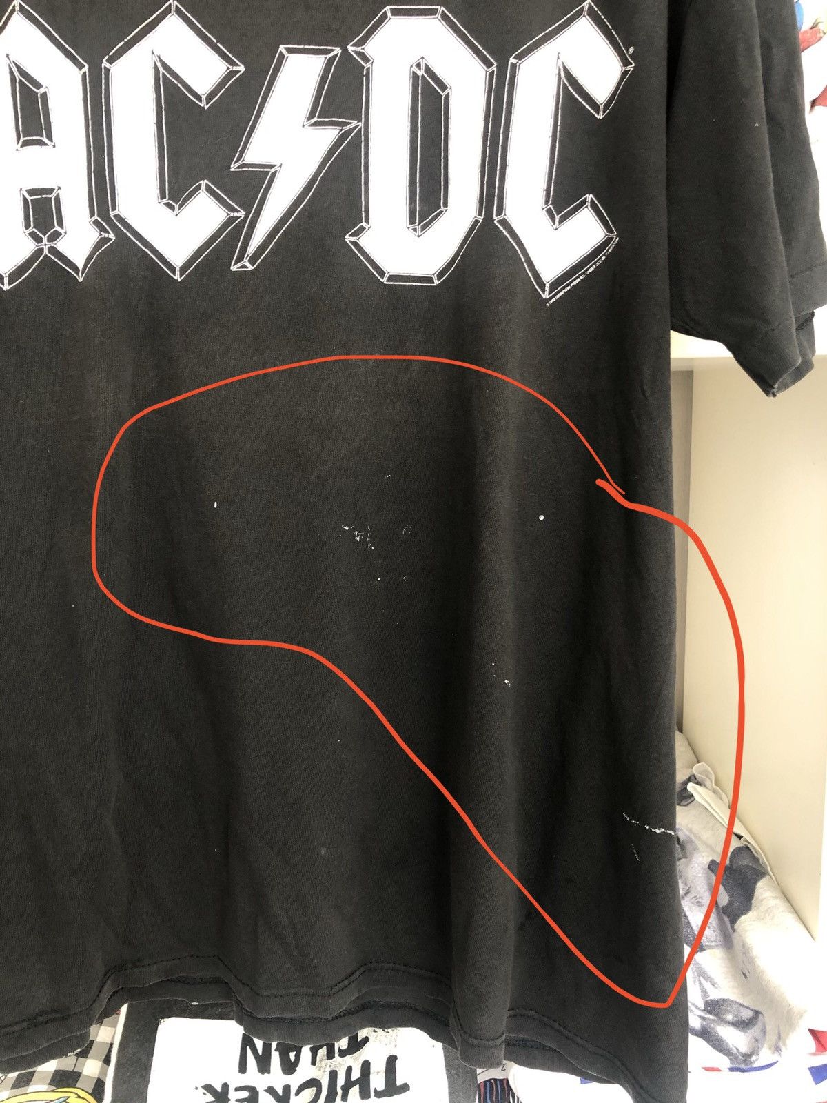 AC/DC × Band Tees × Vintage FT 17 Vintage 90s ACDC 1996 world tour Size US L / EU 52-54 / 3 - 7 Thumbnail