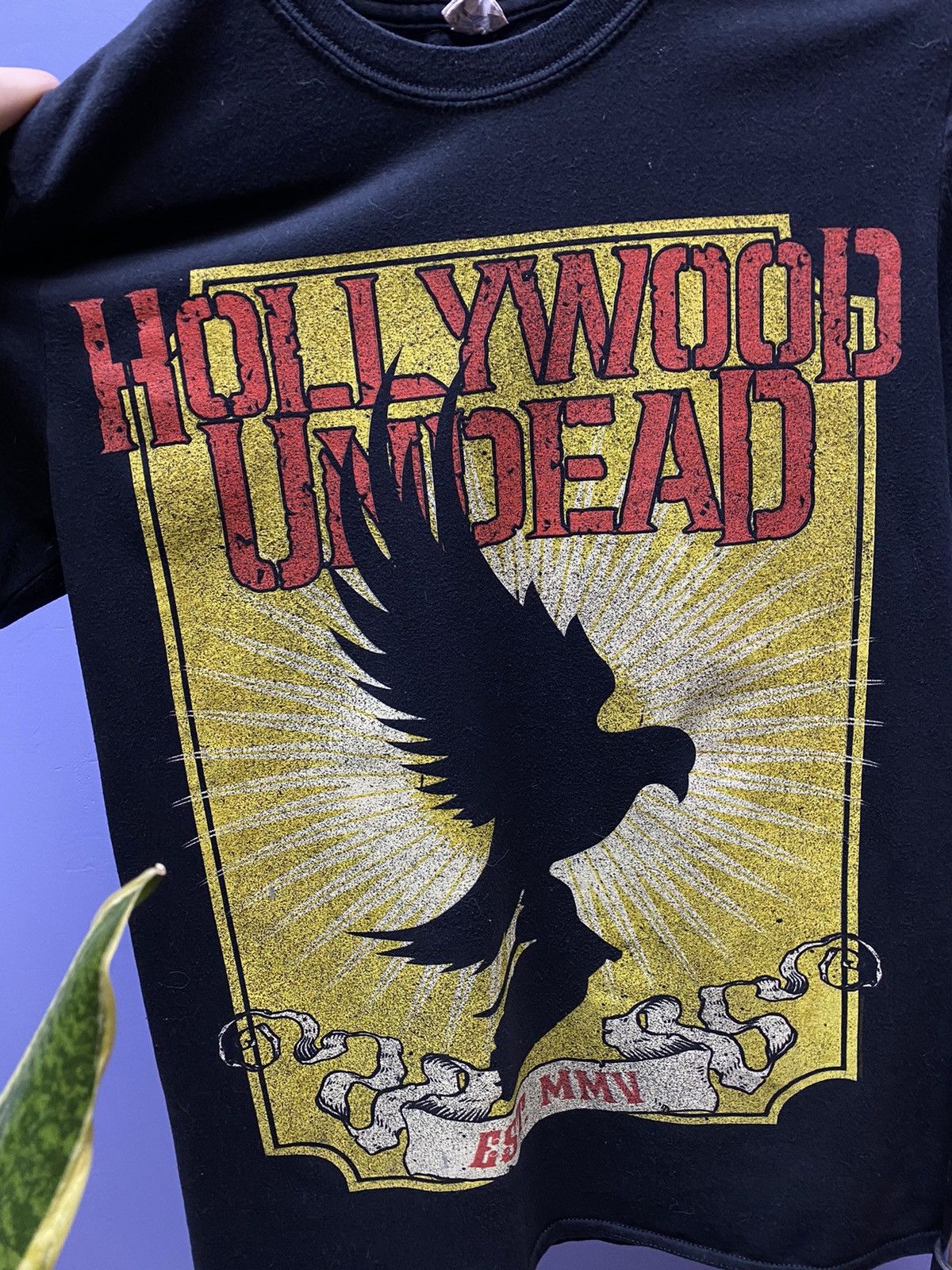 Band Tees Hollywood Undead Band Rock T Shirt Size US M / EU 48-50 / 2 - 7 Thumbnail
