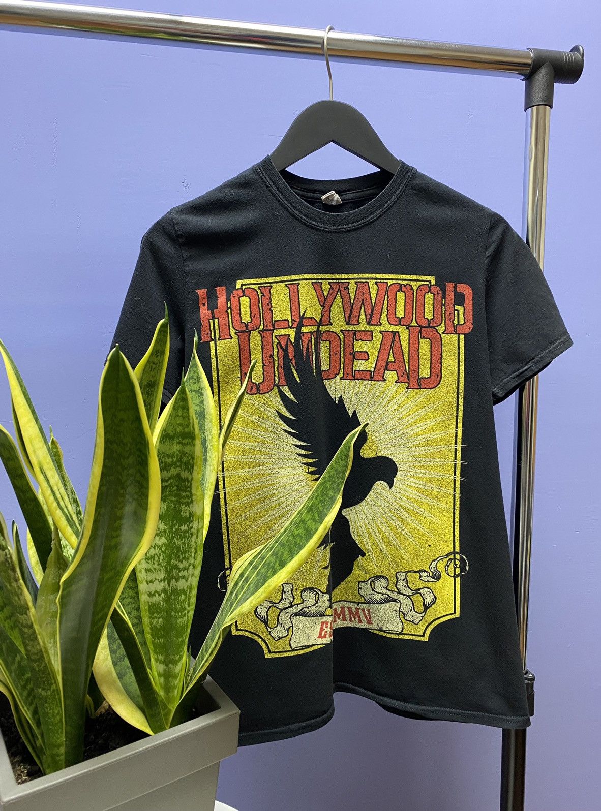 Band Tees Hollywood Undead Band Rock T Shirt Size US M / EU 48-50 / 2 - 2 Thumbnail