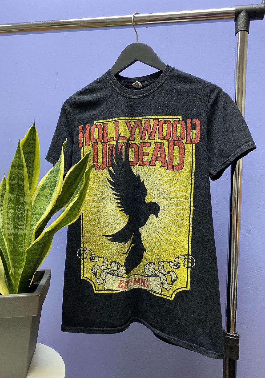 Band Tees Hollywood Undead Band Rock T Shirt Size US M / EU 48-50 / 2 - 3 Thumbnail