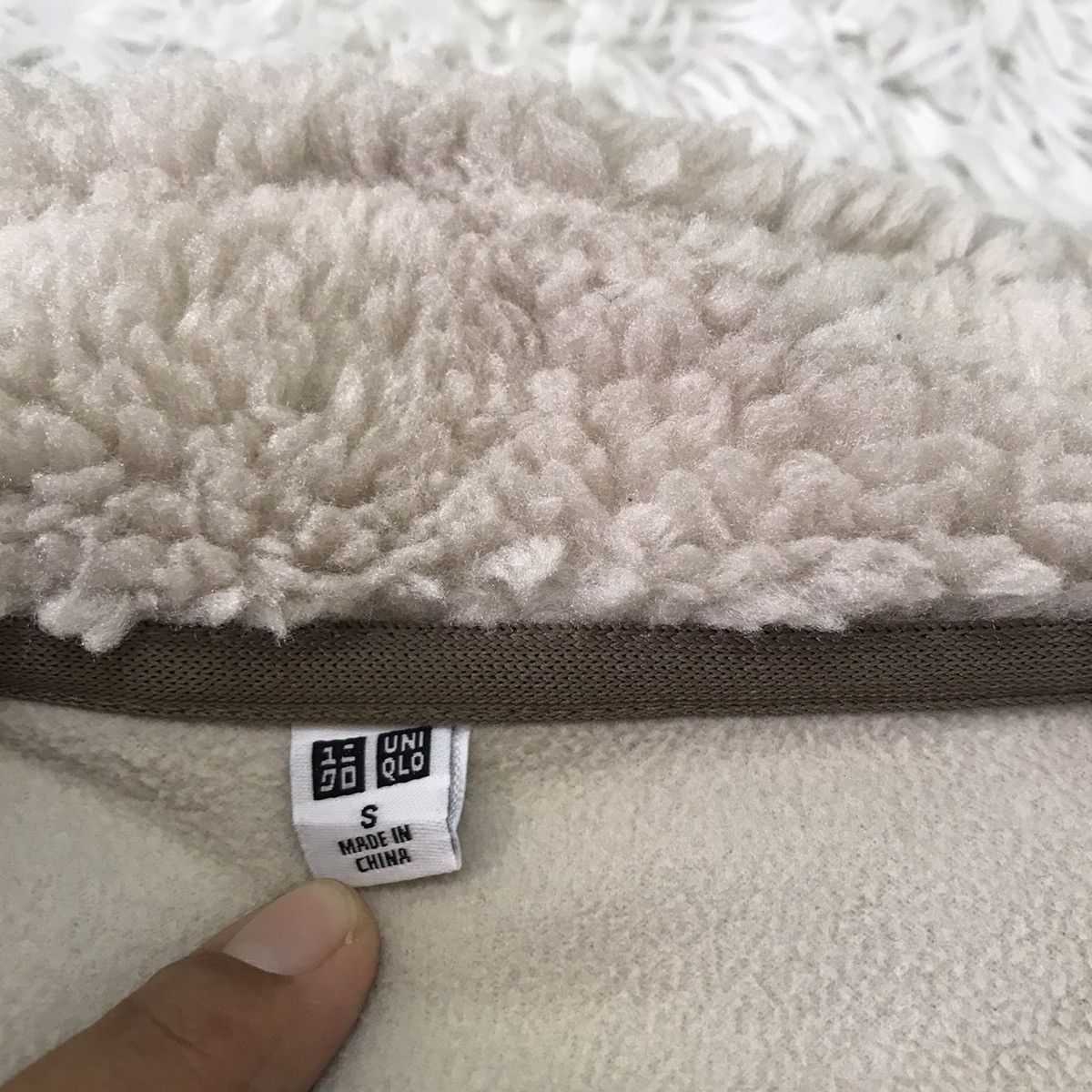 Japanese Brand 🔥 STEALS 🔥 Uniqlo sherpa deep pile jacket Size US S / EU 44-46 / 1 - 13 Thumbnail