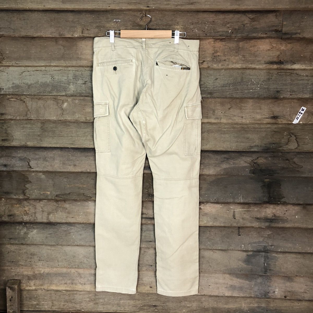 Japanese Brand Glidiator Brown Cargo utility Multipocket Pants #6736 Size US 32 / EU 48 - 9 Thumbnail