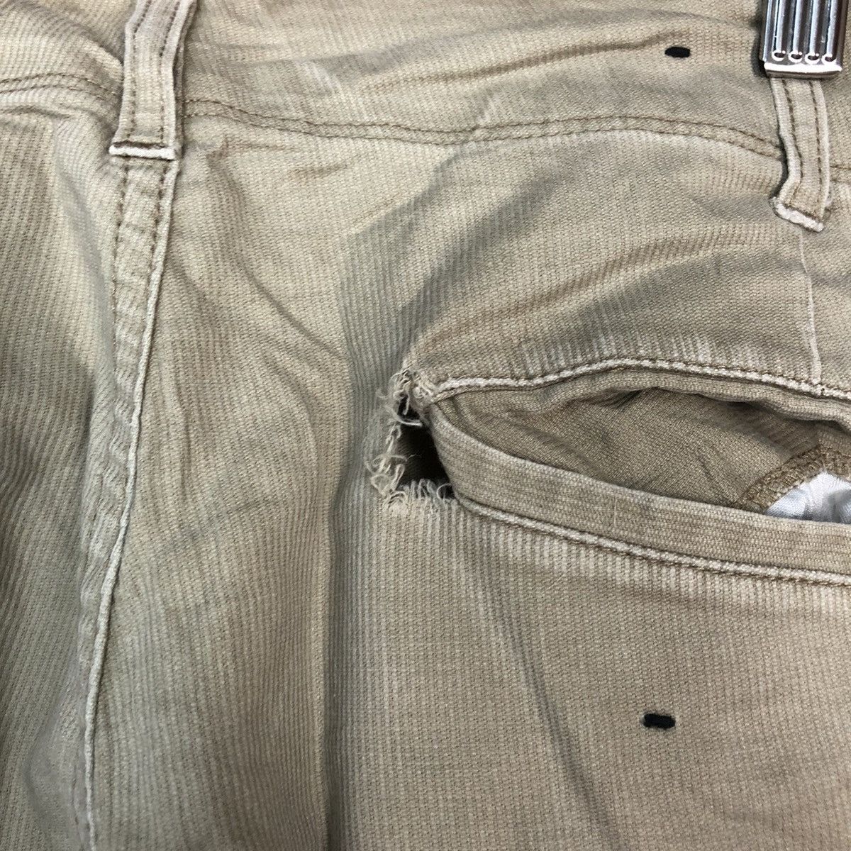 Japanese Brand Glidiator Brown Cargo utility Multipocket Pants #6736 Size US 32 / EU 48 - 14 Thumbnail