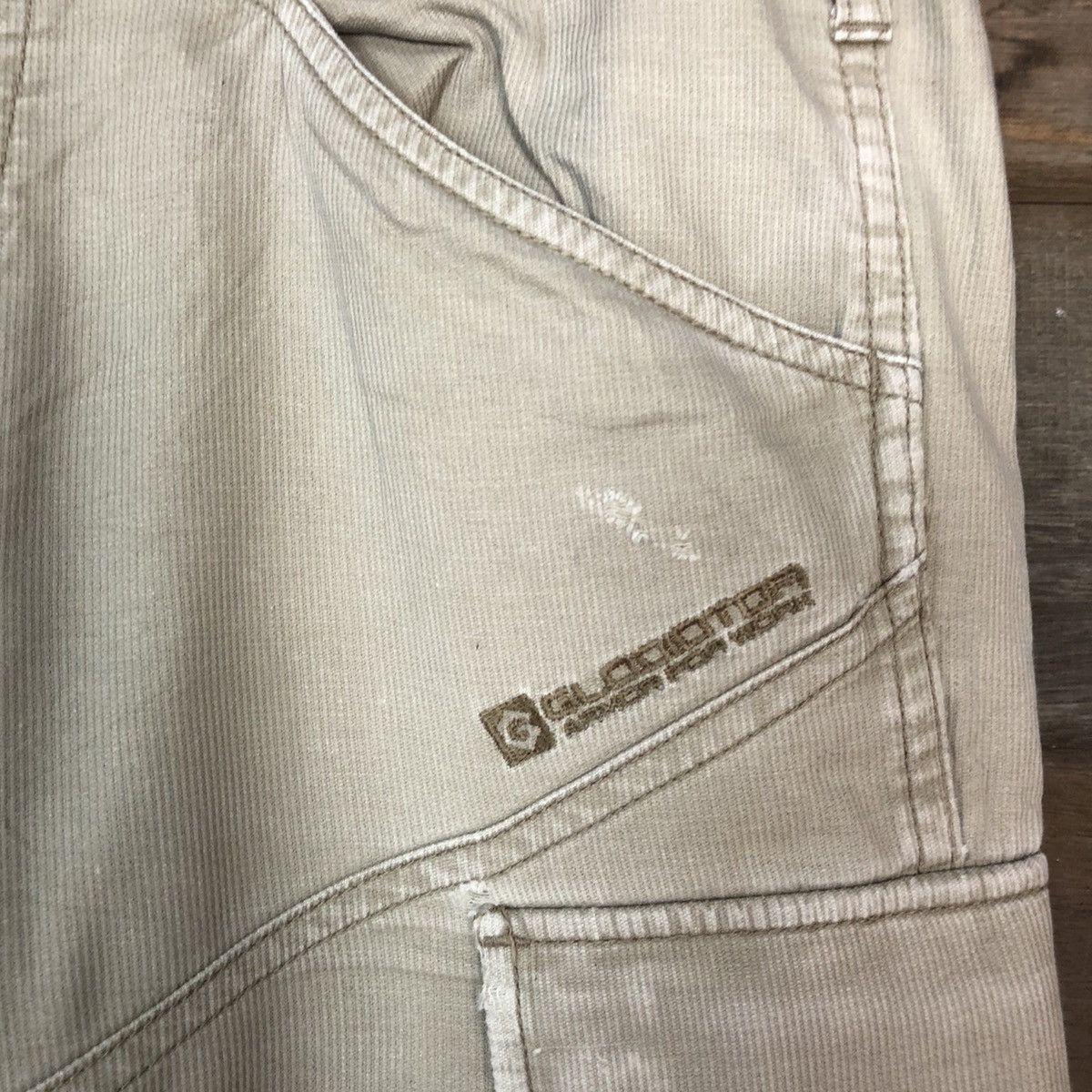 Japanese Brand Glidiator Brown Cargo utility Multipocket Pants #6736 Size US 32 / EU 48 - 8 Thumbnail