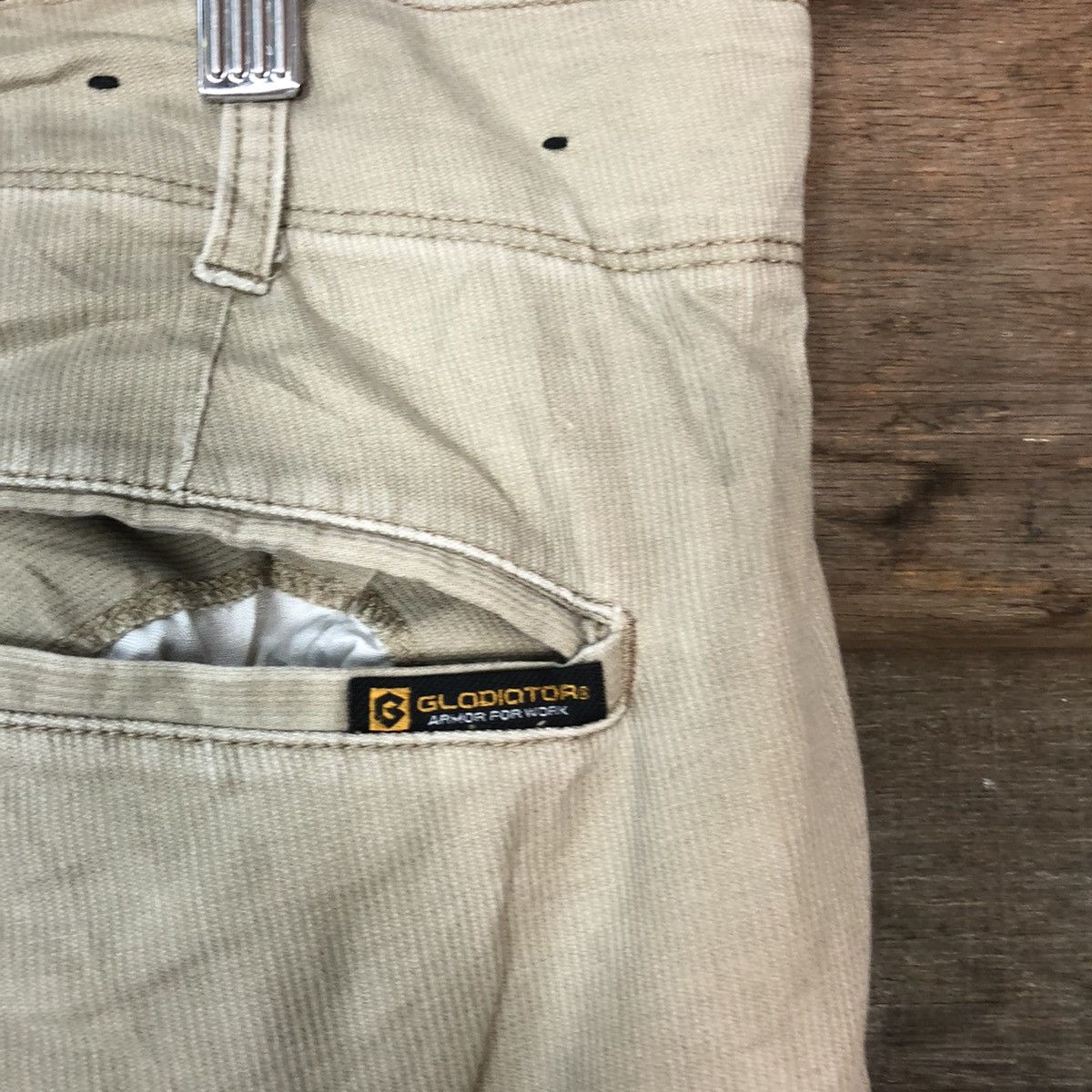Japanese Brand Glidiator Brown Cargo utility Multipocket Pants #6736 Size US 32 / EU 48 - 15 Thumbnail