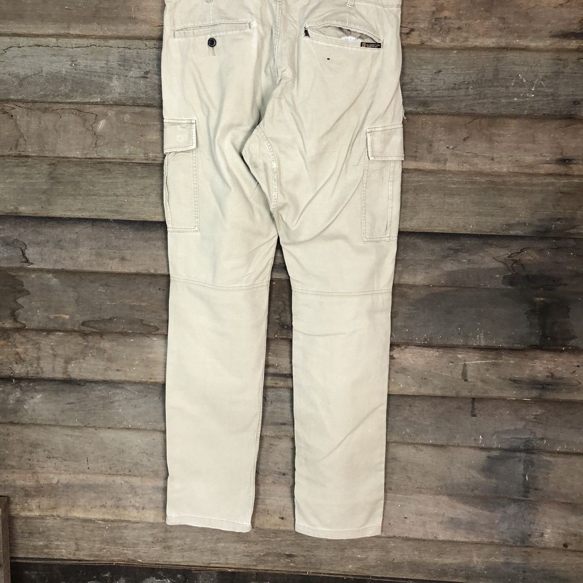 Japanese Brand Glidiator Brown Cargo utility Multipocket Pants #6736 Size US 32 / EU 48 - 11 Thumbnail