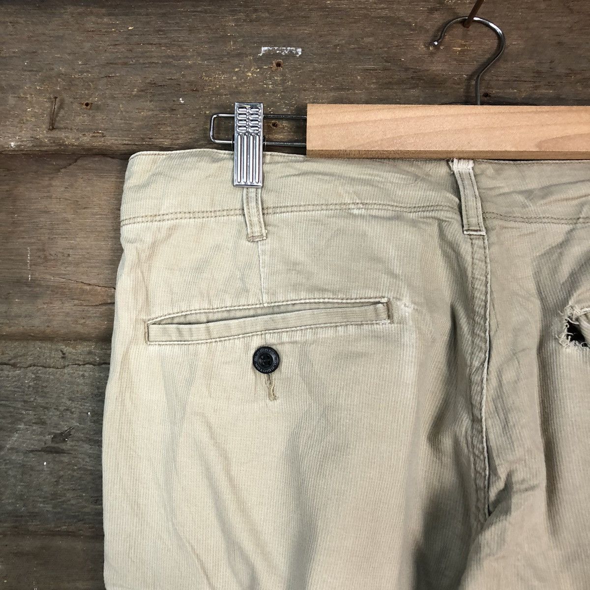 Japanese Brand Glidiator Brown Cargo utility Multipocket Pants #6736 Size US 32 / EU 48 - 12 Thumbnail
