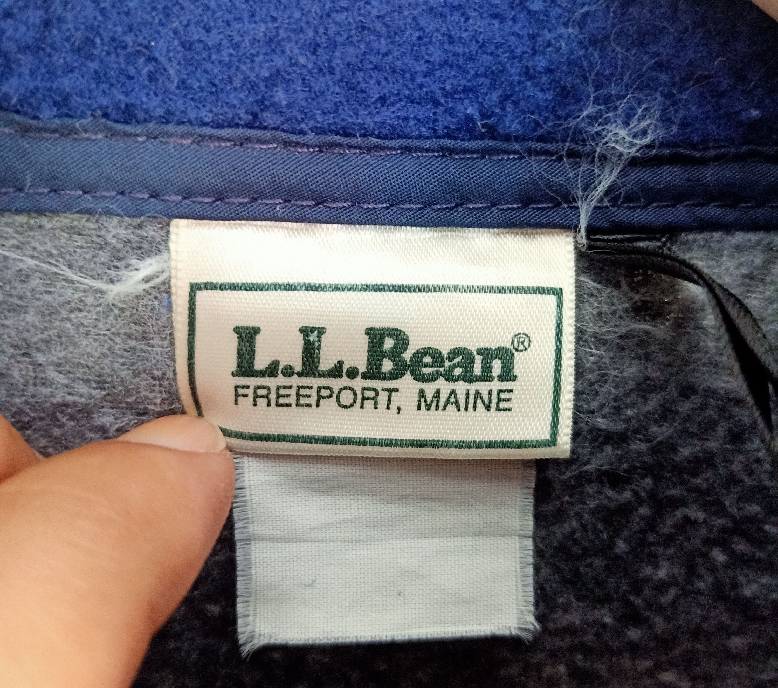 L.L. Bean × Vintage Vintage LL.Bean Fleece Jacket Size US S / EU 44-46 / 1 - 4 Thumbnail