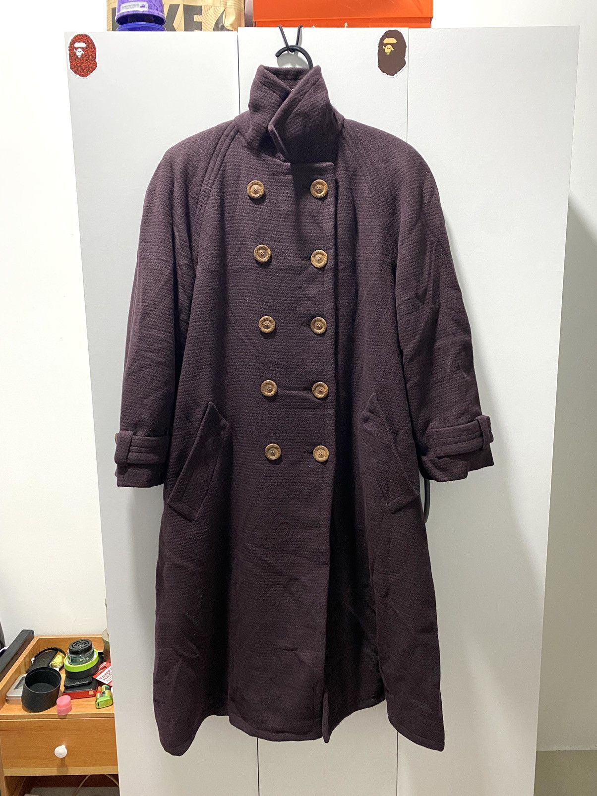 Yves Saint Laurent Vintage YSL Rive gauche double breasted Trench coat Size US M / EU 48-50 / 2 - 1 Thumbnail