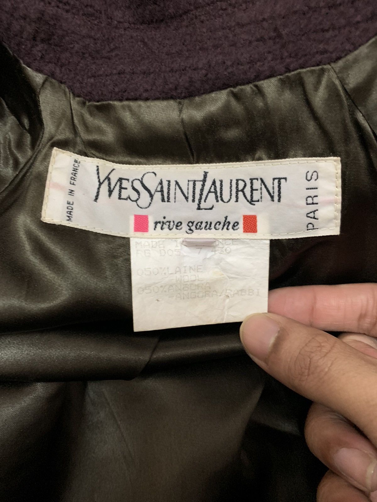 Yves Saint Laurent Vintage YSL Rive gauche double breasted Trench coat Size US M / EU 48-50 / 2 - 7 Thumbnail