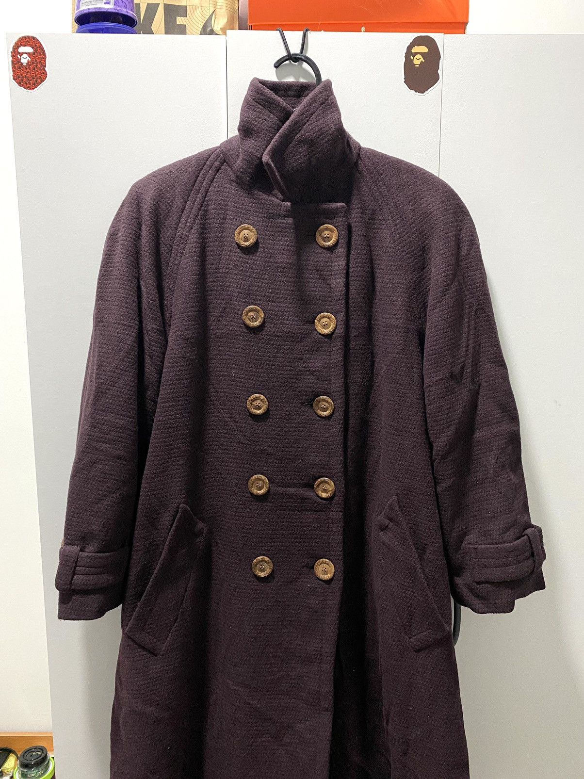 Yves Saint Laurent Vintage YSL Rive gauche double breasted Trench coat Size US M / EU 48-50 / 2 - 2 Thumbnail