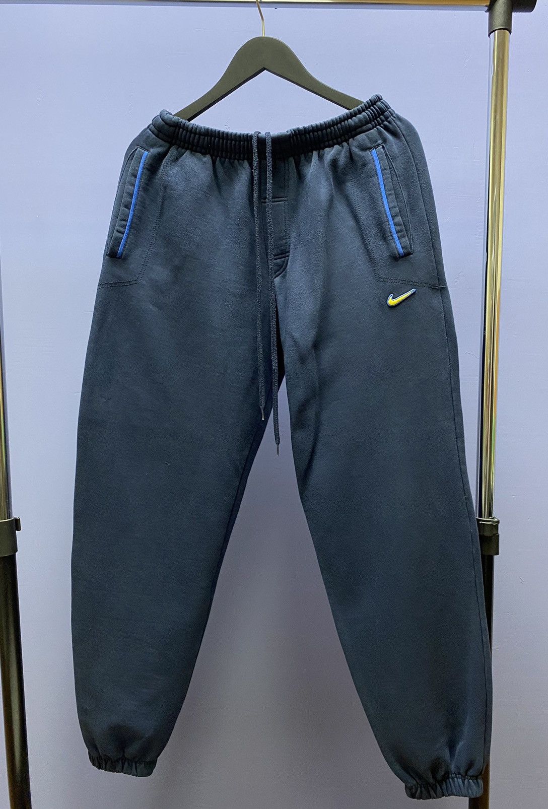 Nike × Vintage Vintage Nike 90s Track Pants Size US 34 / EU 50 - 4 Thumbnail
