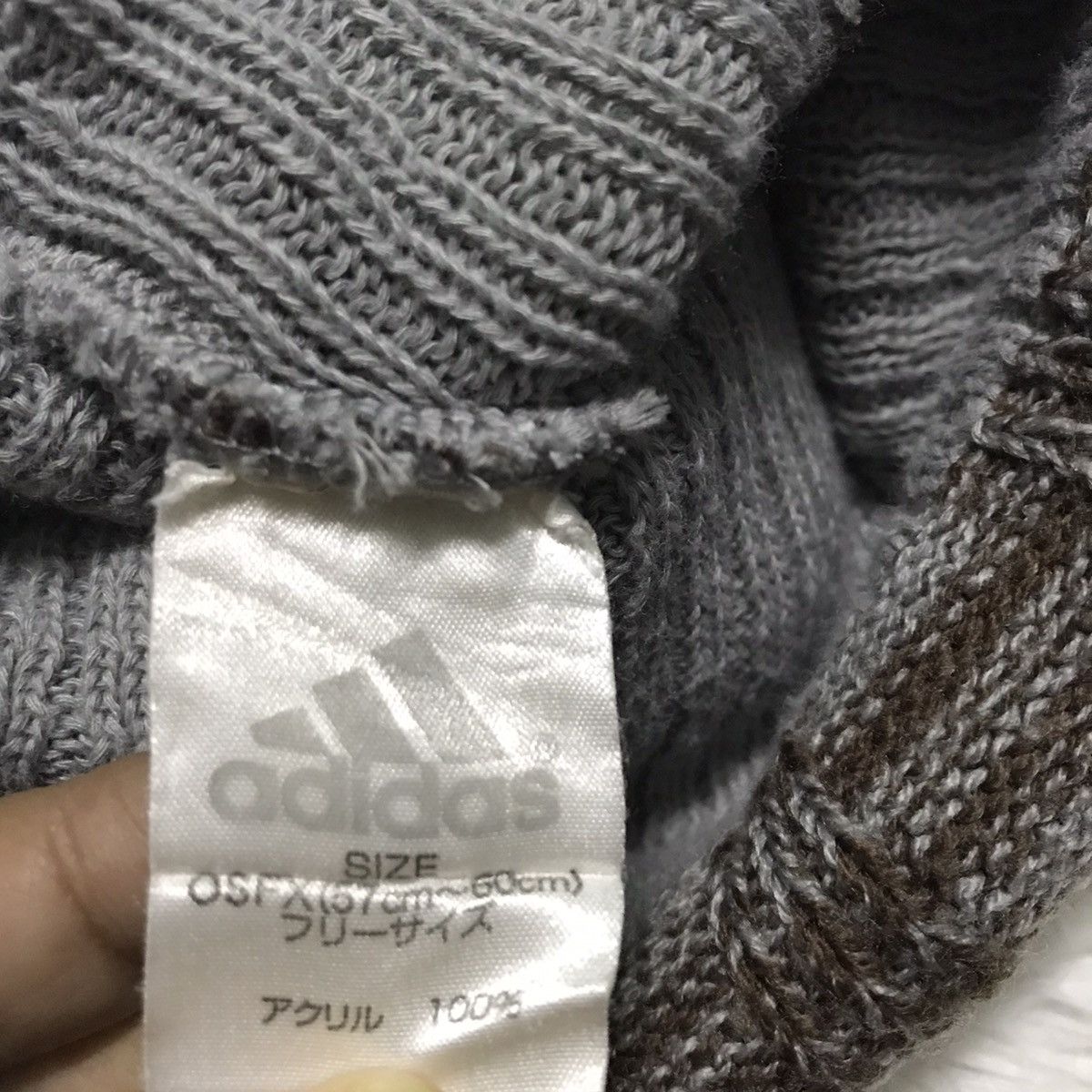 Adidas Vintage Adidas Beanie Hat Snow cap Size ONE SIZE - 6 Thumbnail