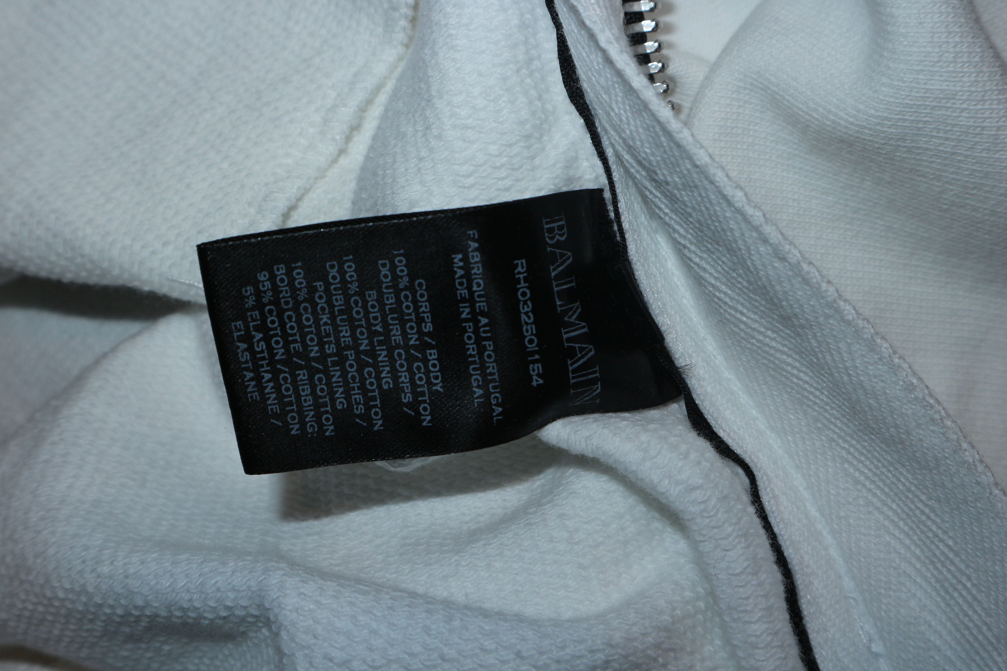 Balmain Oversized logo print hoodie Size US XS / EU 42 / 0 - 14 Thumbnail