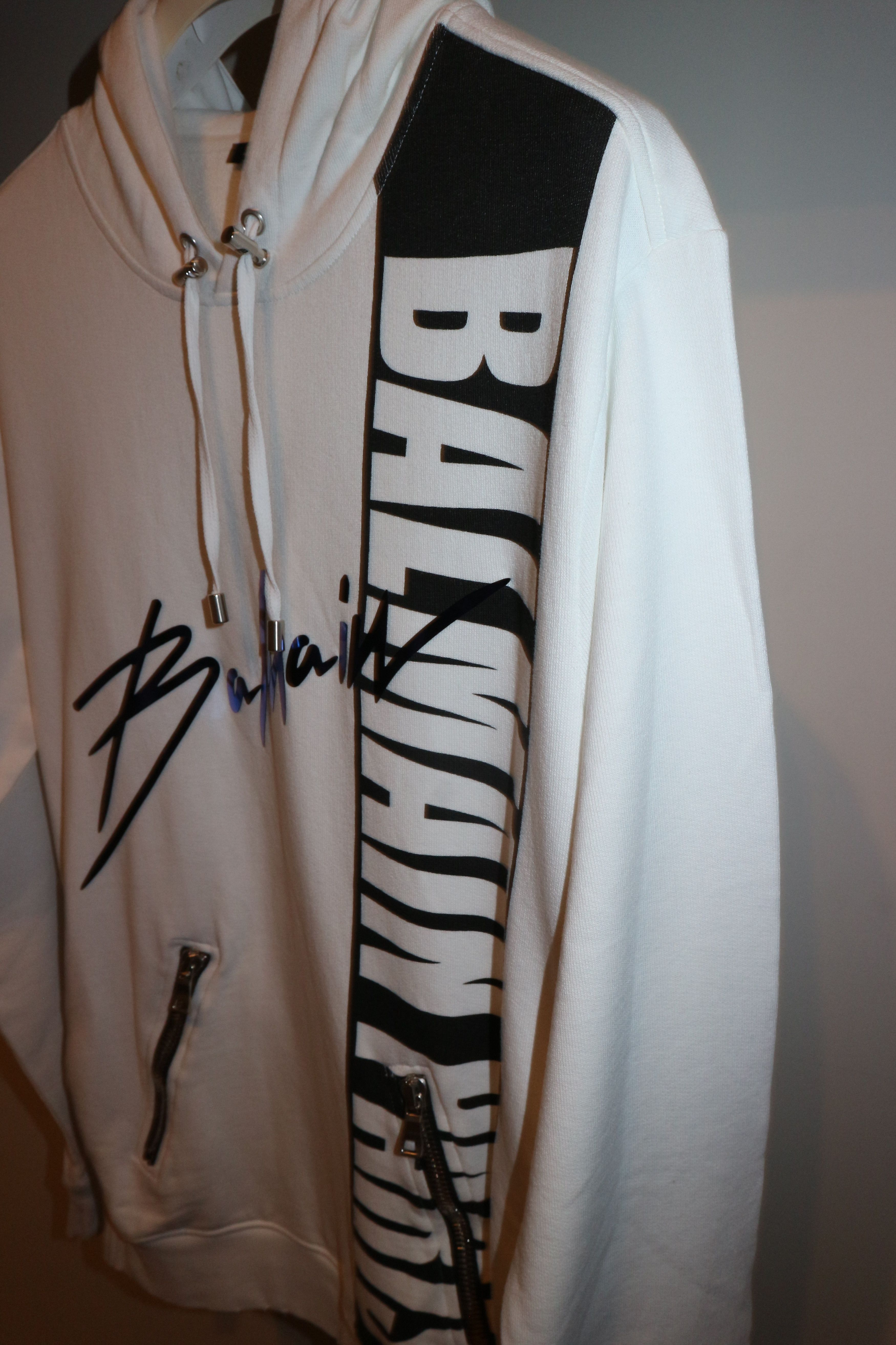 Balmain Oversized logo print hoodie Size US XS / EU 42 / 0 - 9 Thumbnail