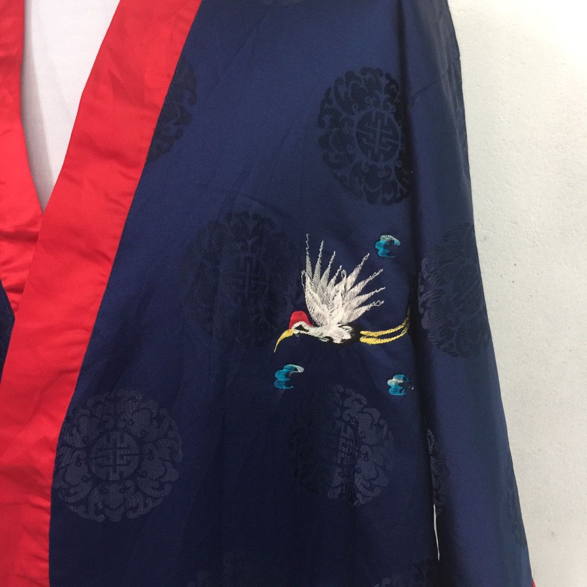 Japanese Brand Japanese Traditional Kimono Japan Dragon Embroidery Bird Size US XL / EU 56 / 4 - 10 Thumbnail