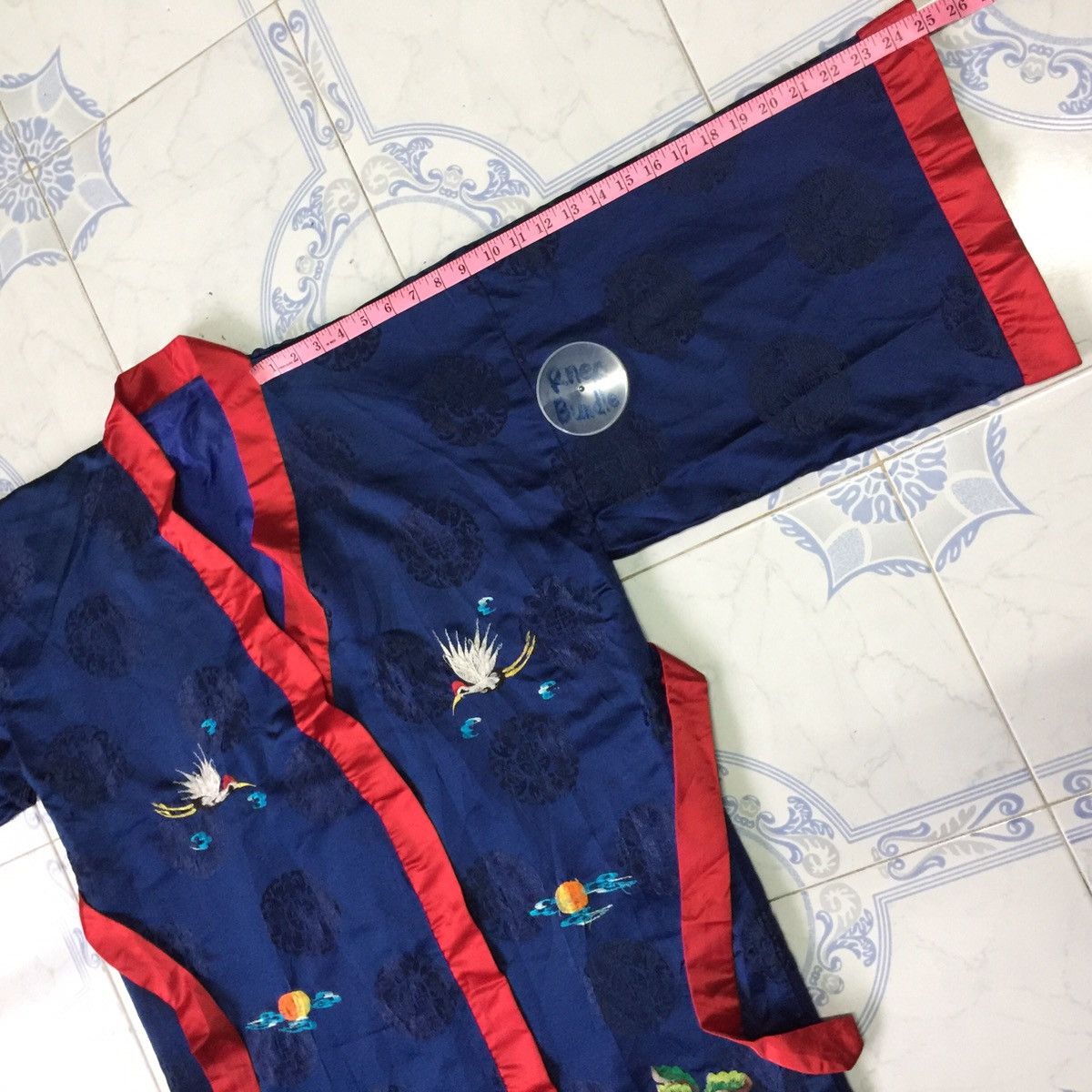 Japanese Brand Japanese Traditional Kimono Japan Dragon Embroidery Bird Size US XL / EU 56 / 4 - 13 Thumbnail
