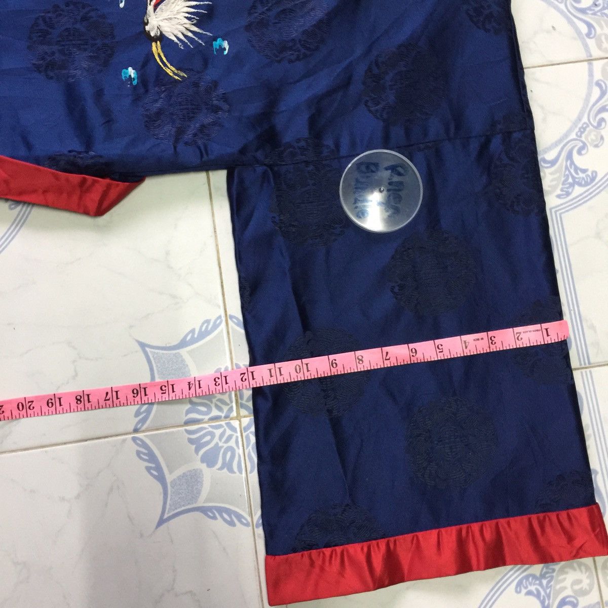 Japanese Brand Japanese Traditional Kimono Japan Dragon Embroidery Bird Size US XL / EU 56 / 4 - 15 Thumbnail
