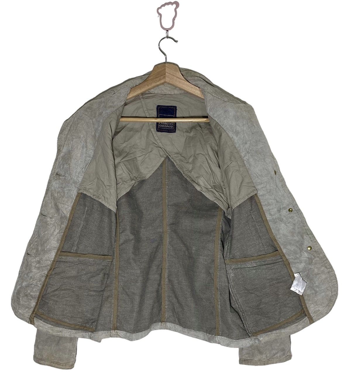 Marithe + Francois Girbaud Vintage MFG Corduroy Jacket Nice Design Size M / US 6-8 / IT 42-44 - 9 Thumbnail