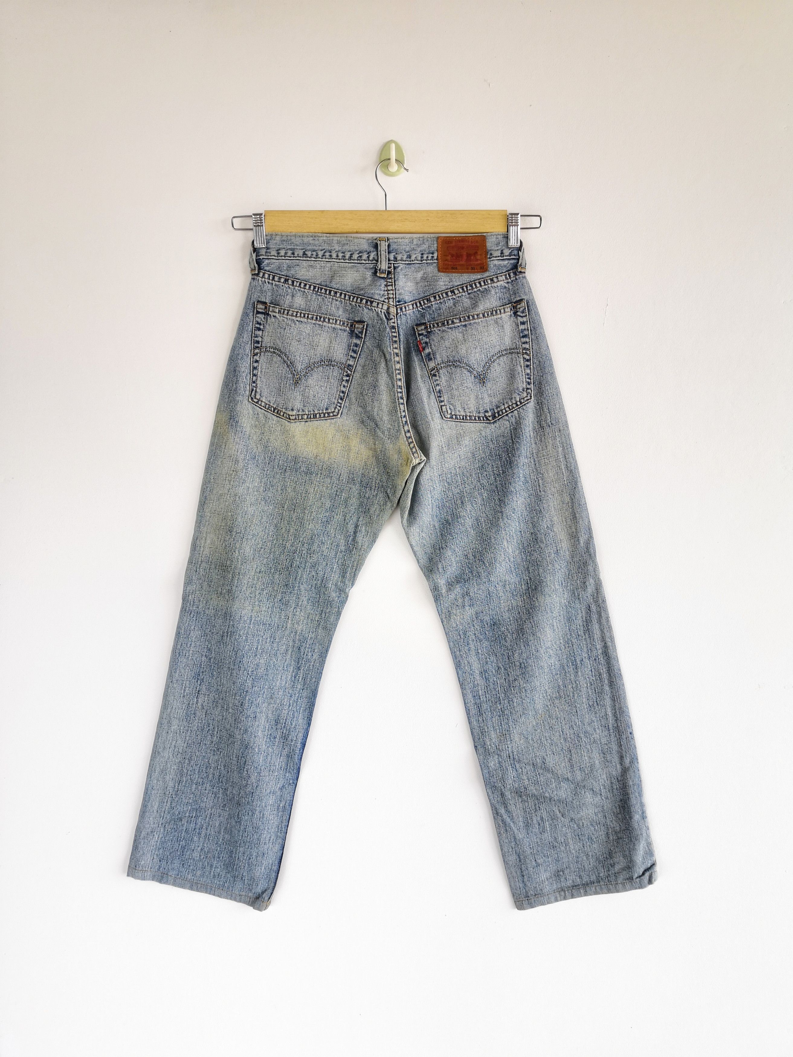 Jean Vintage Levis 503 Rusty Jeans Distressed Levi's Denim Pants Size 28" / US 6 / IT 42 - 2 Thumbnail
