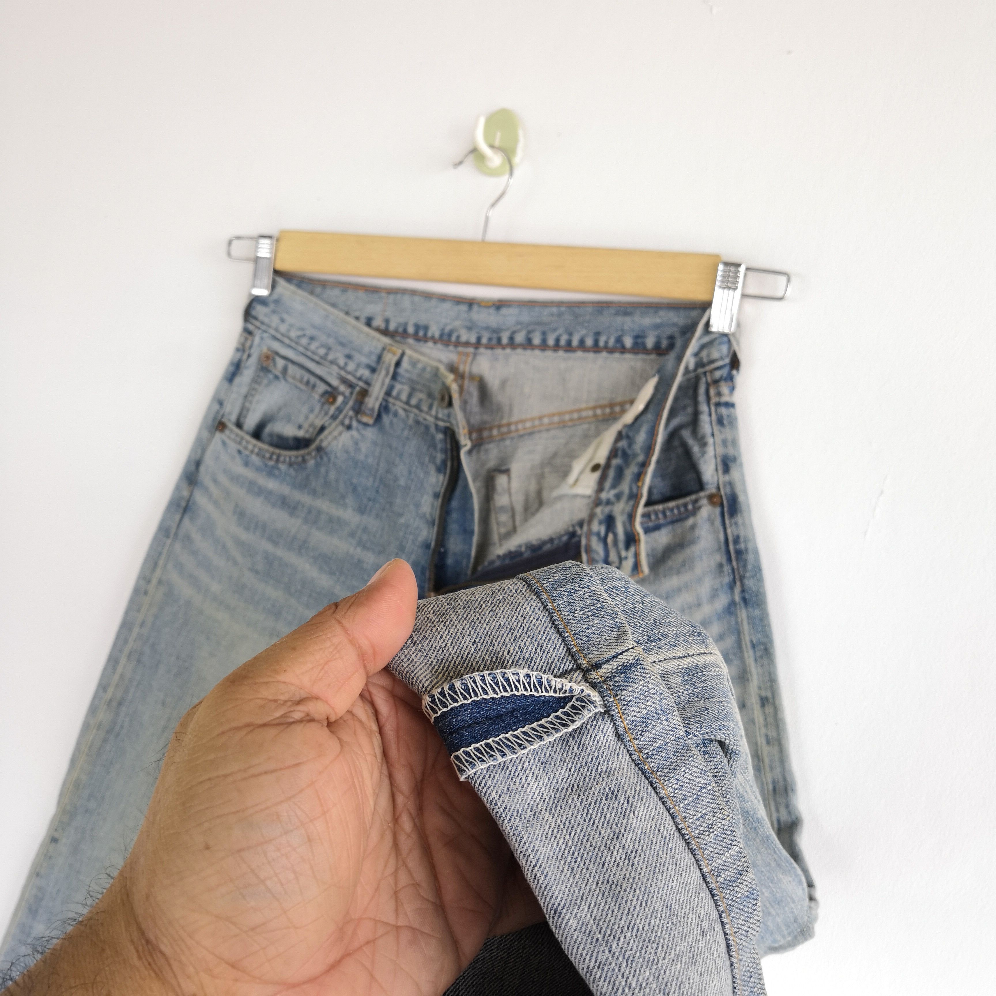 Jean Vintage Levis 503 Rusty Jeans Distressed Levi's Denim Pants Size 28" / US 6 / IT 42 - 10 Thumbnail