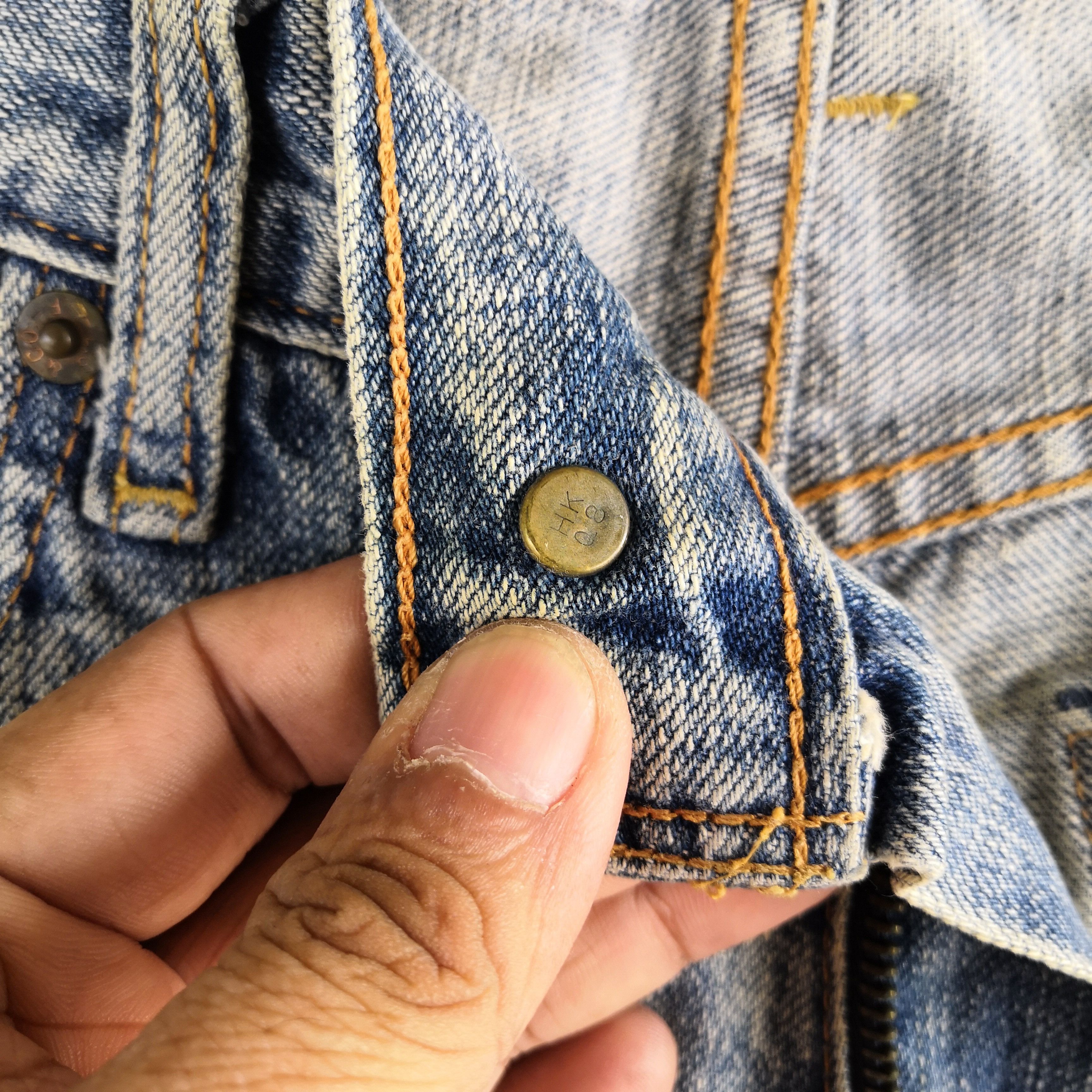 Jean Vintage Levis 503 Rusty Jeans Distressed Levi's Denim Pants Size 28" / US 6 / IT 42 - 9 Thumbnail
