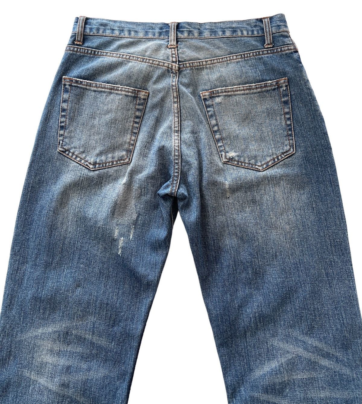 Japanese Brand Nylaus Streetwear Distressed Denim Size US 32 / EU 48 - 6 Thumbnail