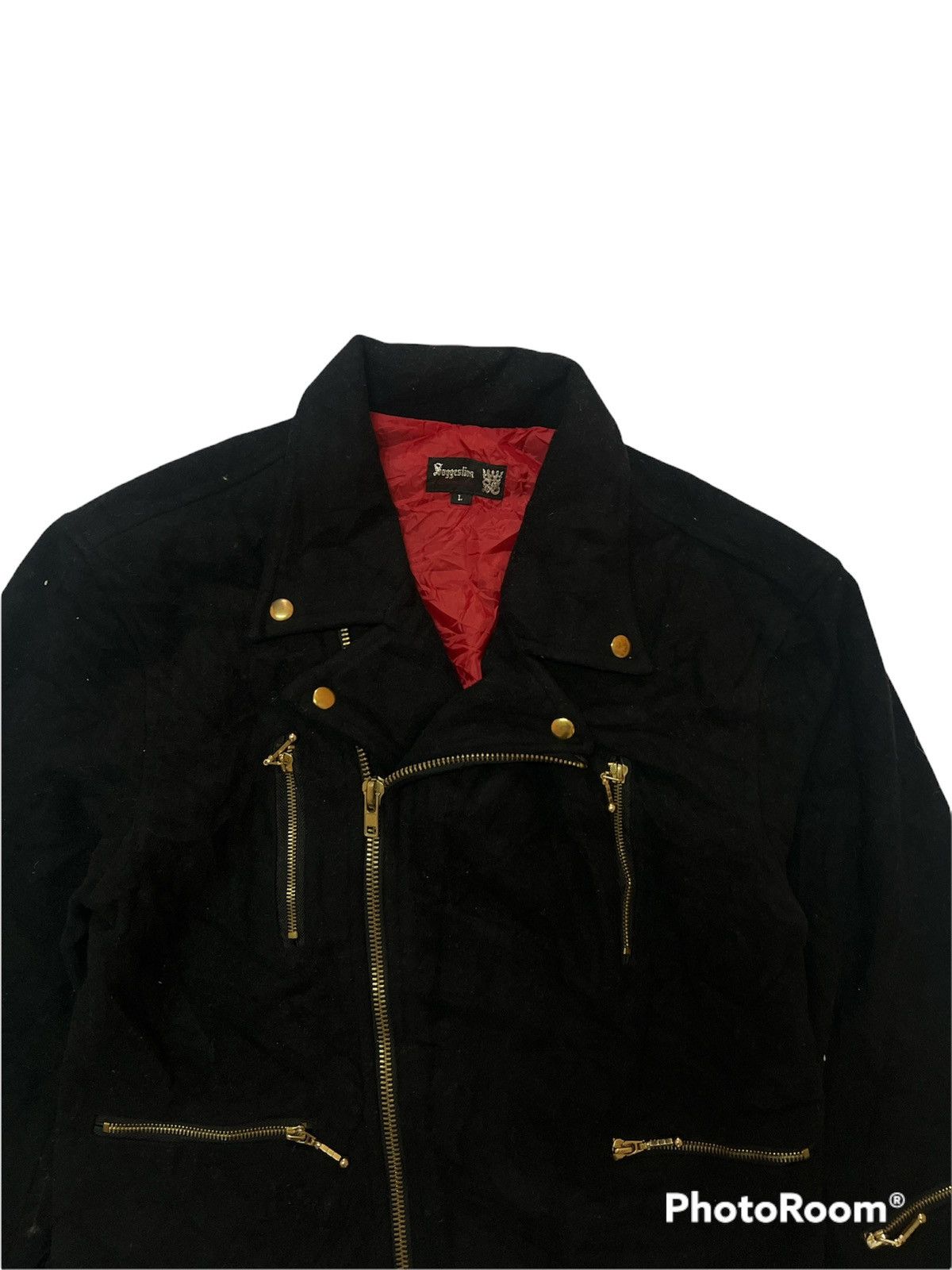 Japanese Brand × Seditionaries Double Colar Punk Not Dead Multizipper Wool Jacket Size US S / EU 44-46 / 1 - 6 Thumbnail