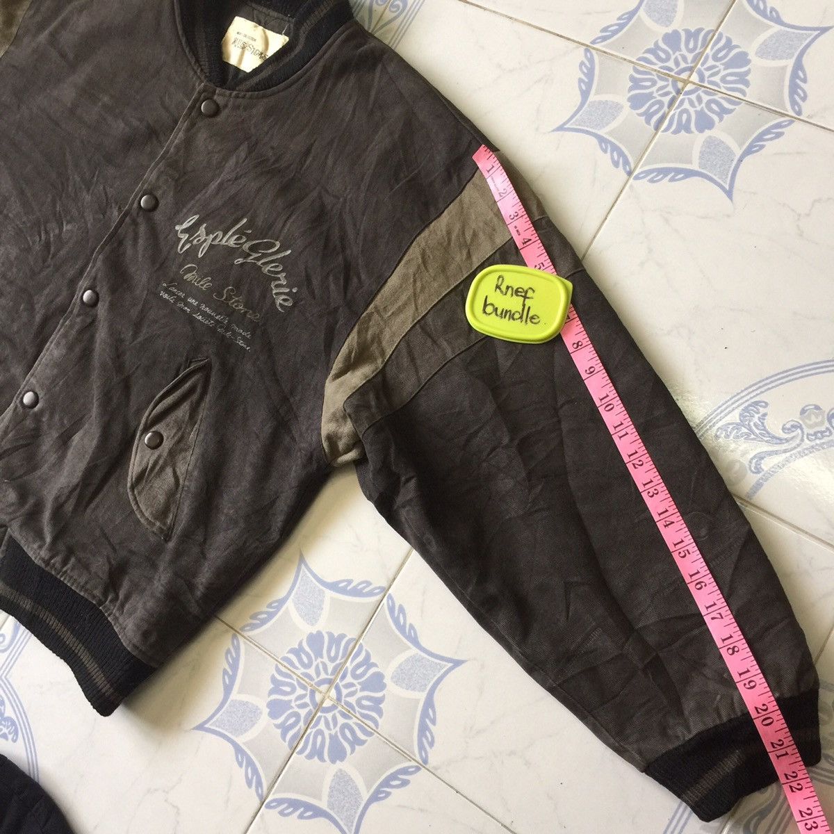 Japanese Brand Rare mile stone jacket full button JAPANESE BRAND Size US L / EU 52-54 / 3 - 13 Thumbnail