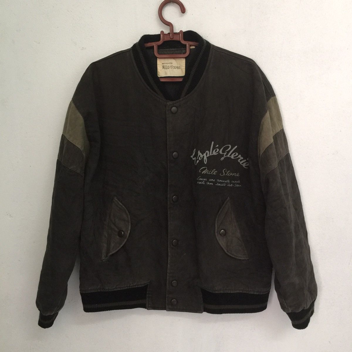 Japanese Brand Rare mile stone jacket full button JAPANESE BRAND Size US L / EU 52-54 / 3 - 2 Thumbnail