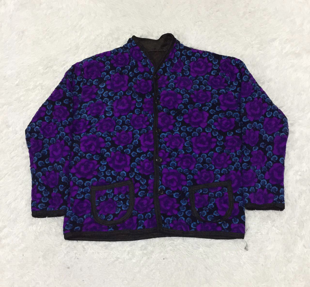 Other 💥RARE💥VINTAGE FLORAL JACKET Size M / US 6-8 / IT 42-44 - 9 Thumbnail