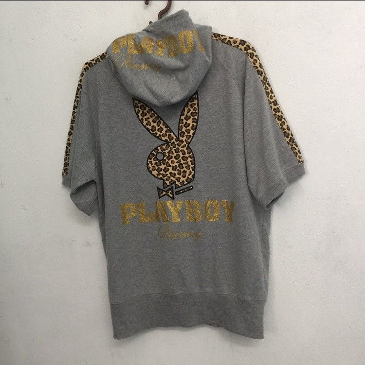 Playboy Vintage Playboy Bunny Head Big Logo Hoodie Pullover Size US L / EU 52-54 / 3 - 6 Thumbnail
