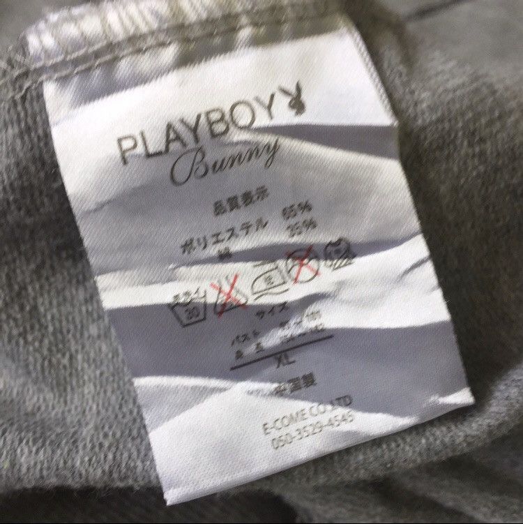 Playboy Vintage Playboy Bunny Head Big Logo Hoodie Pullover Size US L / EU 52-54 / 3 - 10 Thumbnail
