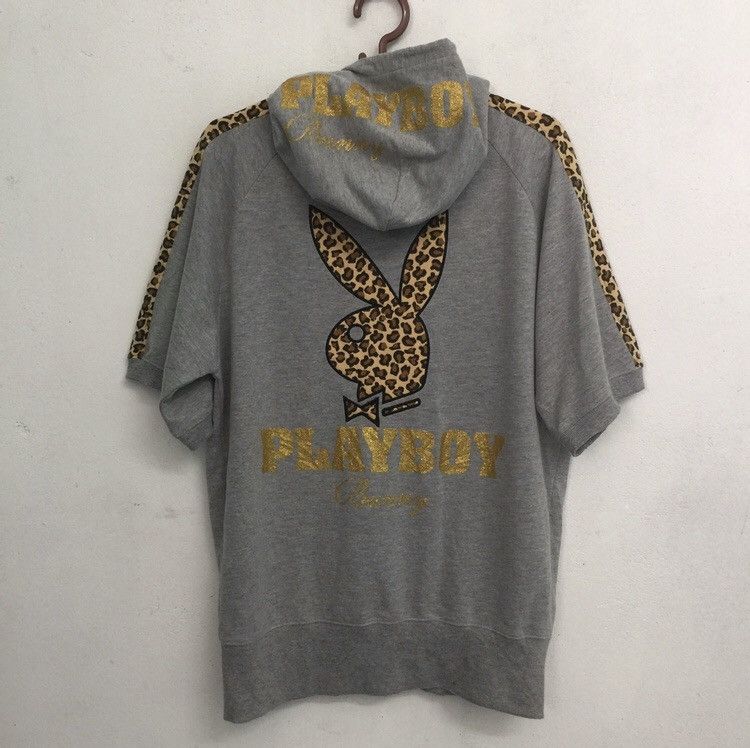 Playboy Vintage Playboy Bunny Head Big Logo Hoodie Pullover Size US L / EU 52-54 / 3 - 1 Thumbnail
